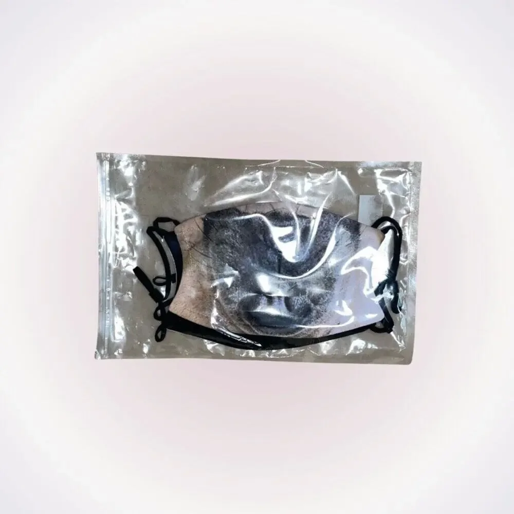 Dog Nose Print Face Mask | Sz OS
